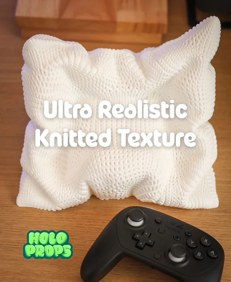 Stýripinna Prjónaður Koddi - PS5, Xbox & Switch Pro - Image 2