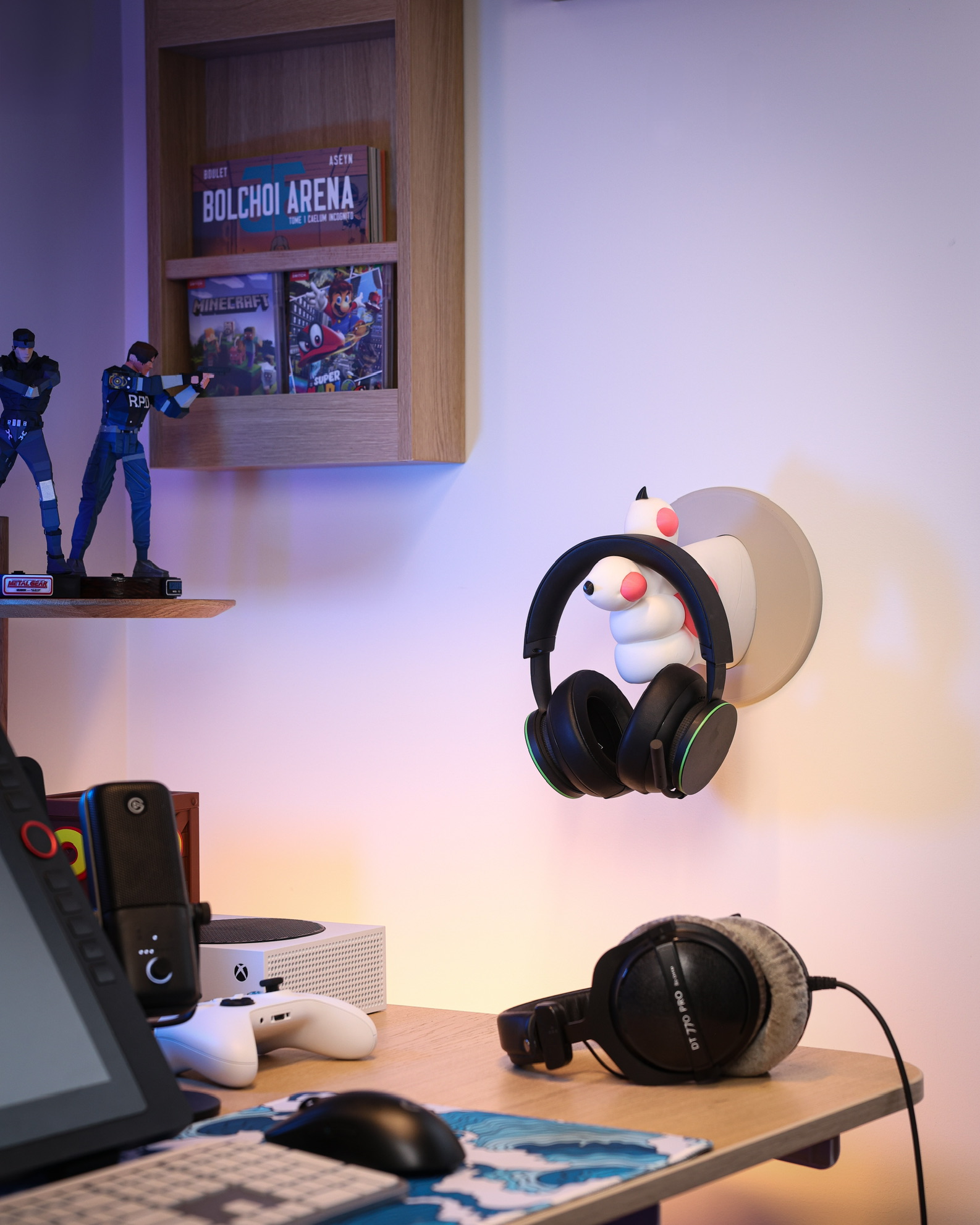 Kisuloppa – veggfestur heyrnartólahaldari - Image 7