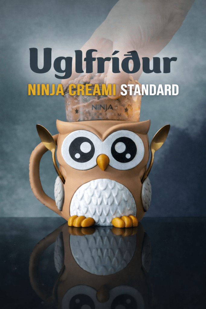 Ísvinur - Uglfríður Ugla - Ninja Creami útgáfa