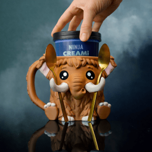 Ísvinur - Lalli Loðfíll - Ninja Creami útgáfa